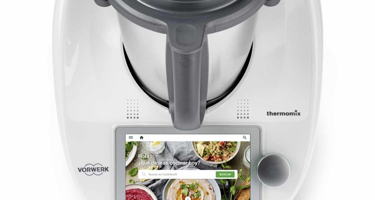 La pantalla de la Thermomix TM6