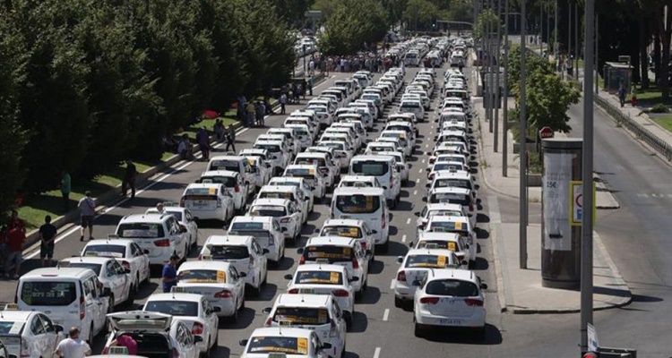 Las quejas de los taxistas