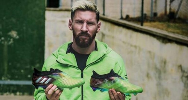 Lionel Messi y Adidas