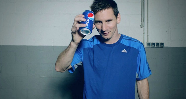 Lionel imagen de Pepsi