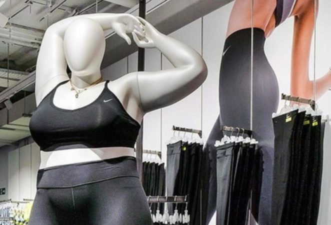 El extraño otoño éxtasis Nike apuesta por las tallas grandes, ¡y sus maniquís lo confirman!