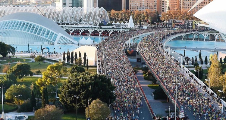 Runners que vienen a Espana