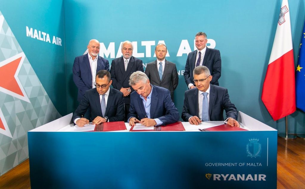 Ryanair compra Malta Air y colocará ahí sus seis Boeing 737