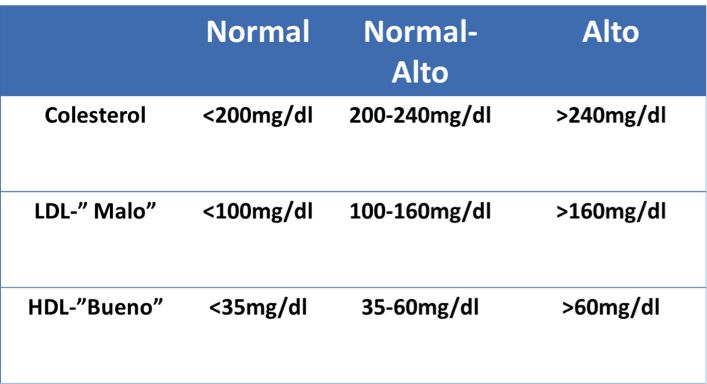 Colesterol LDL, HDL, triglicéridos, ¿qué es cada cosa? 1 Merca2.es colesterol