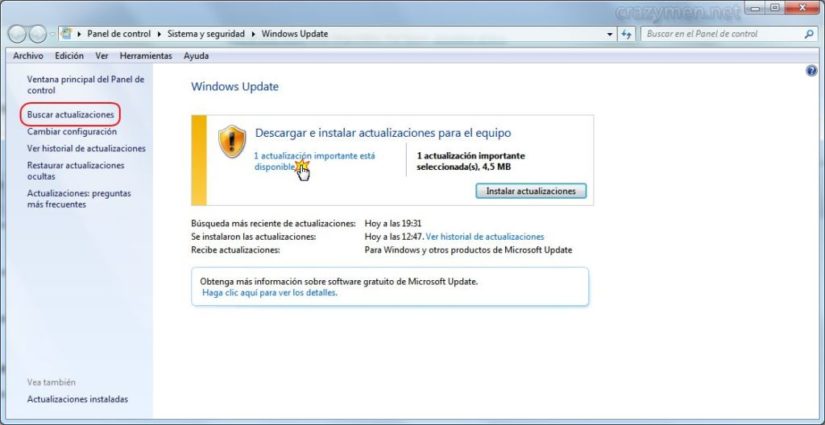 Mi ordenador tiene un virus, ¿cómo lo elimino? 8 Merca2.es Windows Update