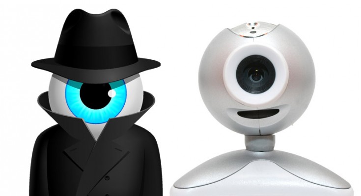 Ojo espía y webcam