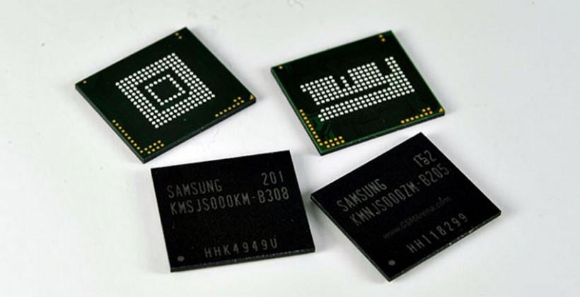 chips SDRAM de Samsung