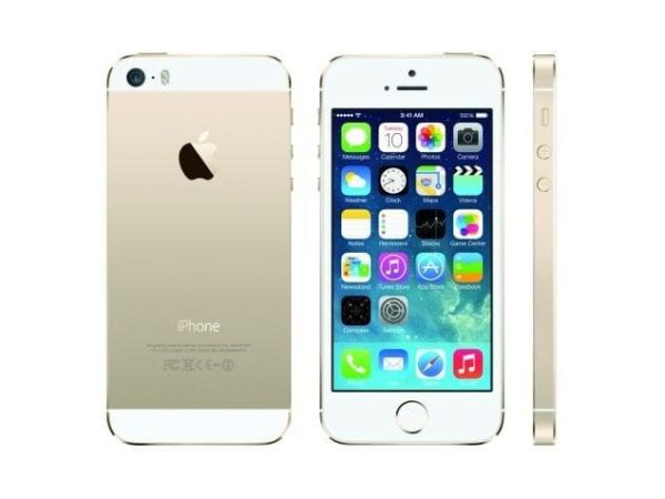 iPhone 5S trasera, frontal y lateral