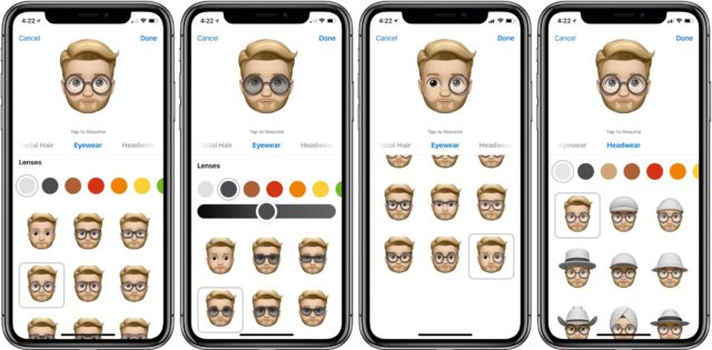 iPhone memoji