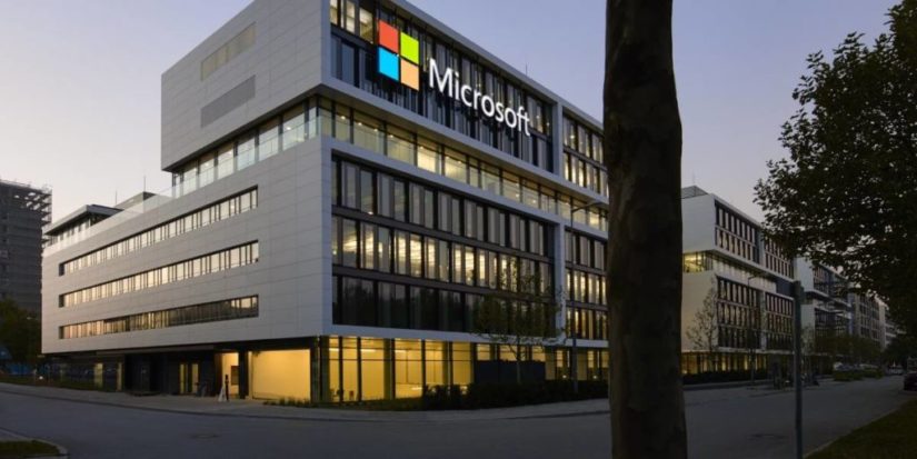 Edificio de Microsoft, una de las tecnológicas