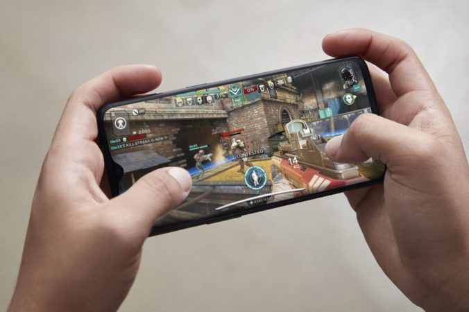 Videojuego en OnePlus 7