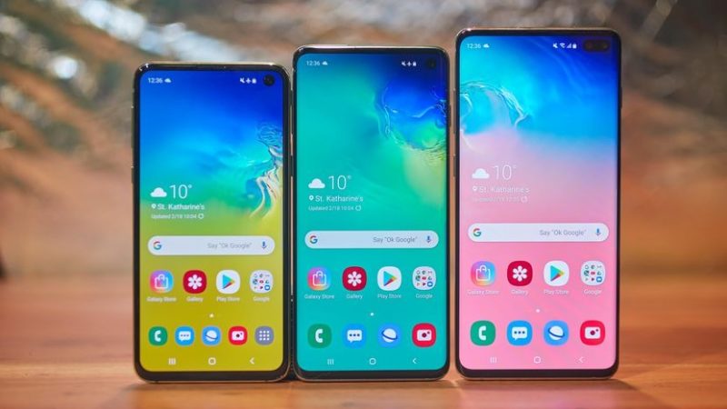 Samsung Galaxy S10, PLUS y E