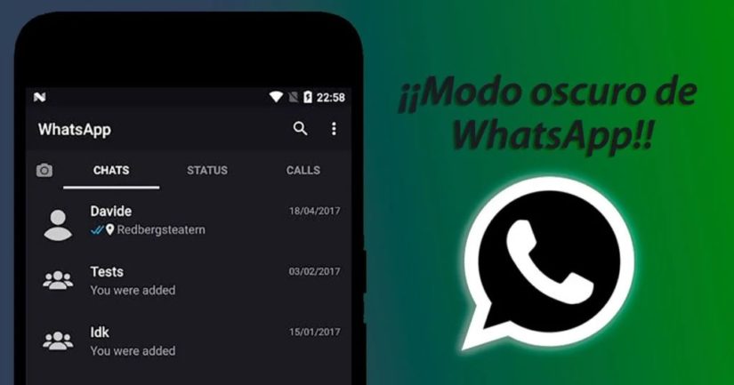 Whastapp modo oscuro