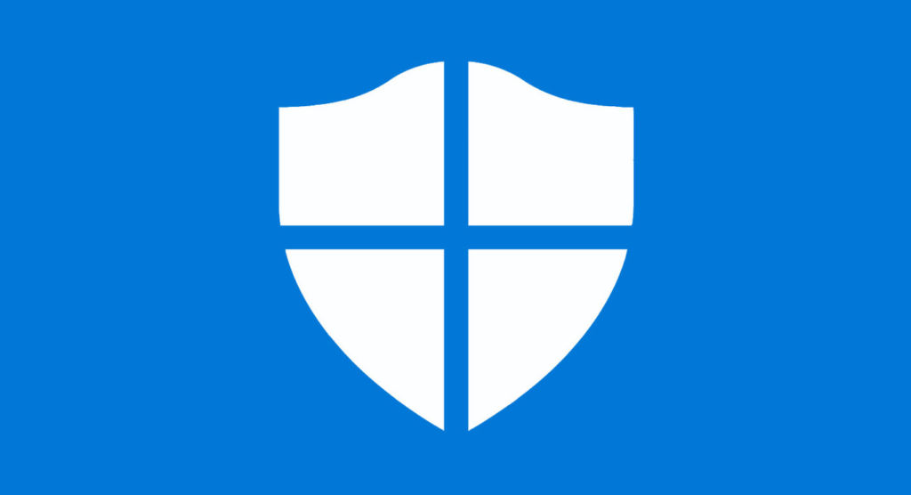 Logo de Windows Defender antivirus