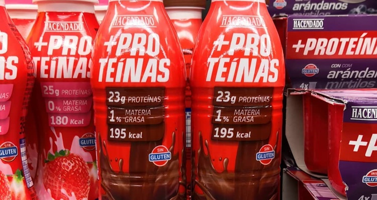 Bebidas proteicas de Mercadona