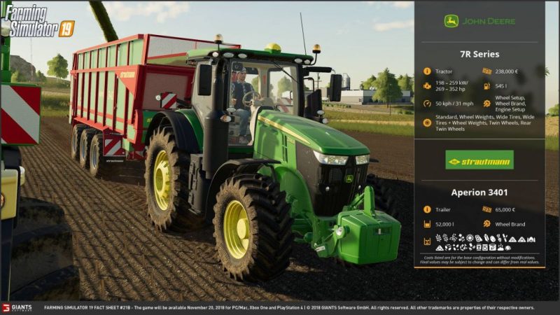 Farming Simulator 19 de Google Stadia