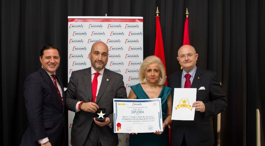 El Instituto para la Excelencia Profesional (IEP) premia con la Estrella de Oro a la Excelencia Profesional al Ilustre Colegio Oficial de Gestores Administrativos de Madrid (ICOGAM)