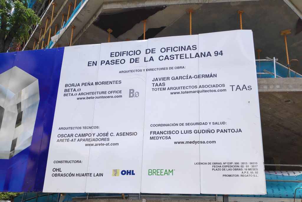 Un ex-CEO de Santalucía levanta un edificio de oficinas en plena Castellana