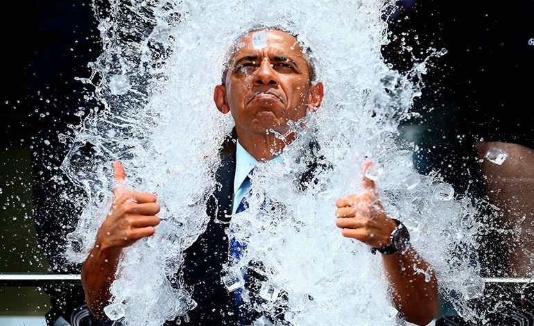 Ice Bucket Challenge OBAMA Merca2.es