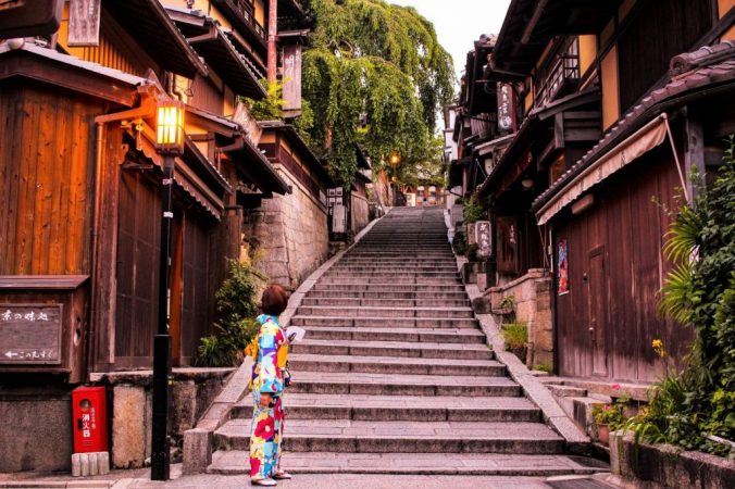 Barrio de las Geishas en Japón