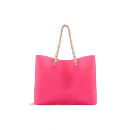 Bolsa Shopping de color rosa