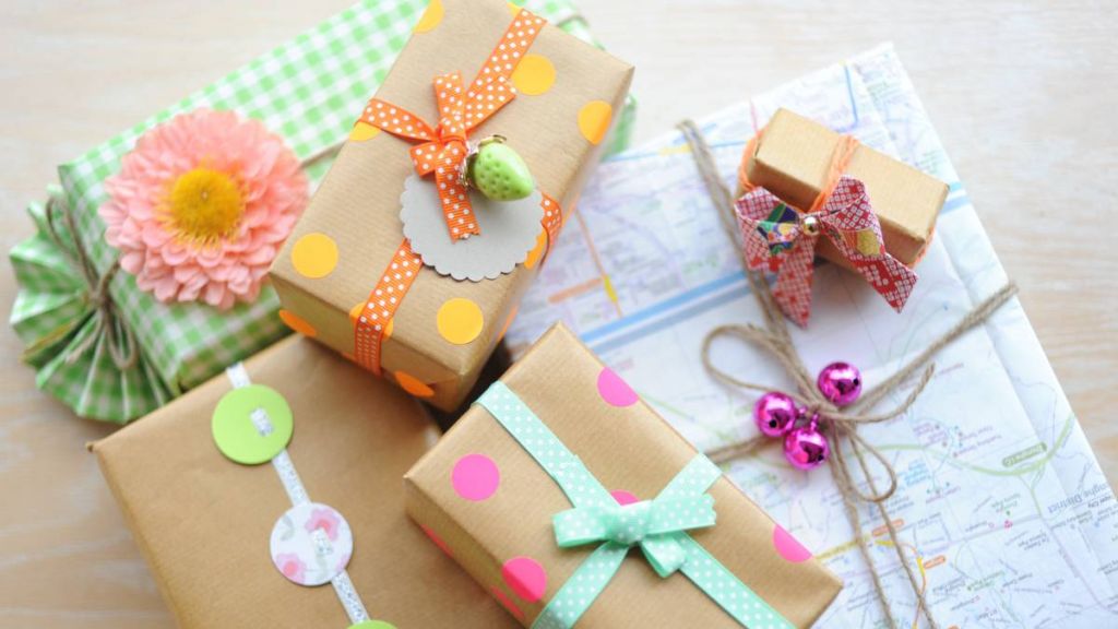 10 formas de envolver que harán que sea más valioso el papel que el regalo