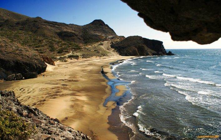 playas nudistas Playa Barronal, Almería