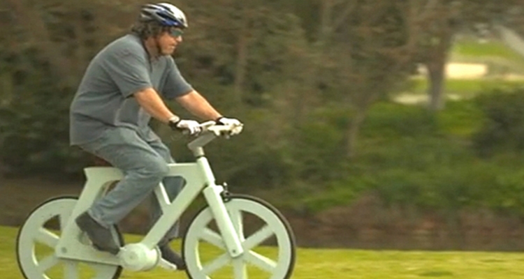 bicicleta reciclada, Alfa, tenía la idea de que se podía hacer