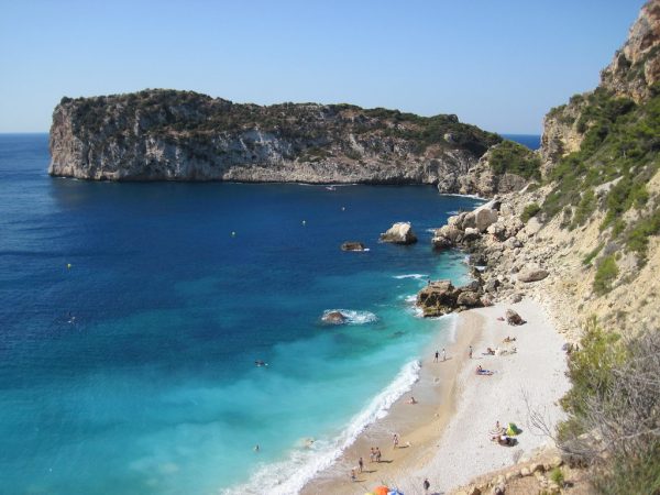 Cala El Ámbolo, Calas de España