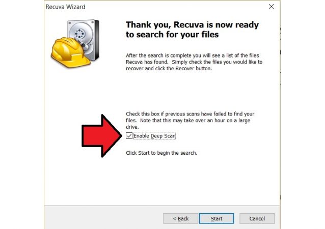 Windows: Los pasos para recuperar archivos borrados accidentalmente 5 Merca2.es Opción Deep Scan
