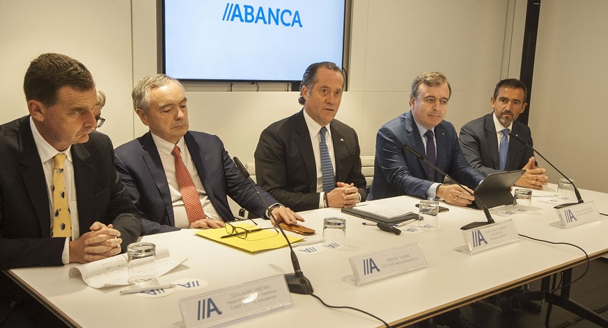 Abanca invertirá el dinero de Caser en la alianza con Crédit Agricole Assurance