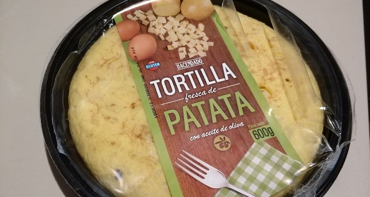 tortillas de patatas Mercadona (Hacendado)