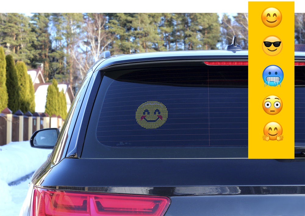 Mojipic, la forma de llevar un emoji a tu coche