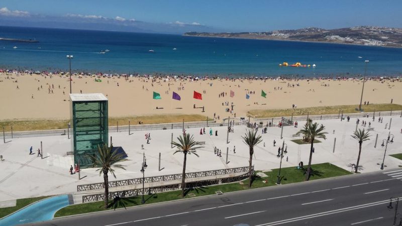 Playa de Tánger, Marruecos