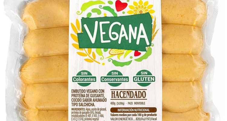 Salchichas veganas