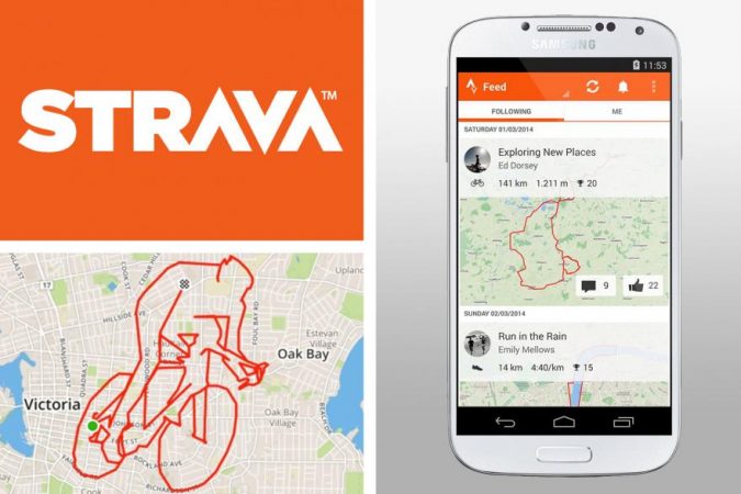 Strava aplicaciones para tu móvil de senderismo