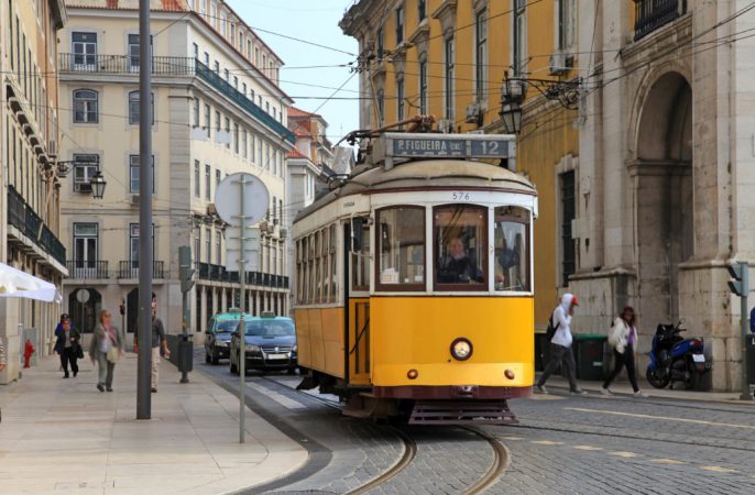Tranvía de Lisboa, Portugal