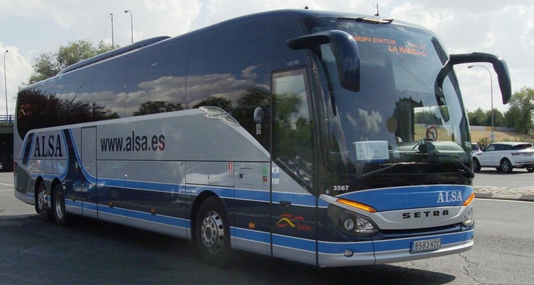 Autobuses de refuerzo de Alsa