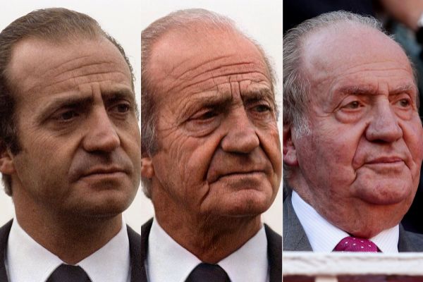 Rey Juan carlos con FaceApp