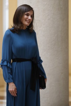 Vestido azul de Zara