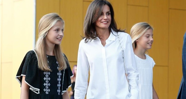 Letizia y Leonor dos mujeres muy coquetas