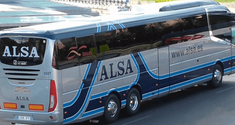 Los autobuses el medio de transporte mas lento