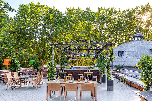 Terraza en Madrid