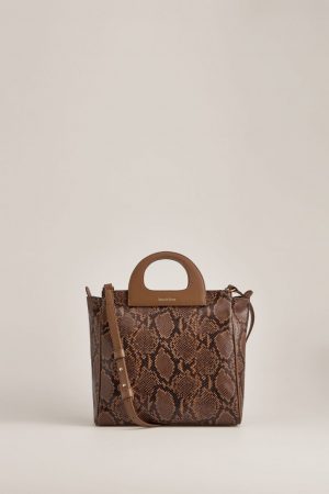 Bolso piel de serpiente