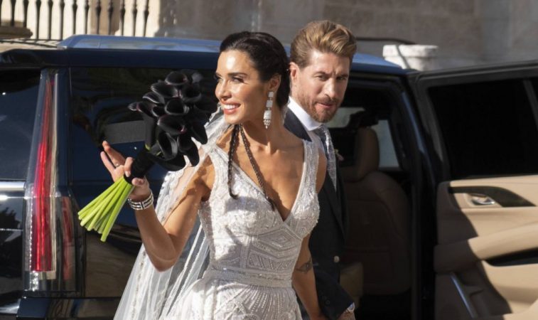 Pilar Rubio vestida de novia