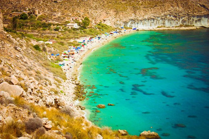 Playas de Almería: cala de San Pedro