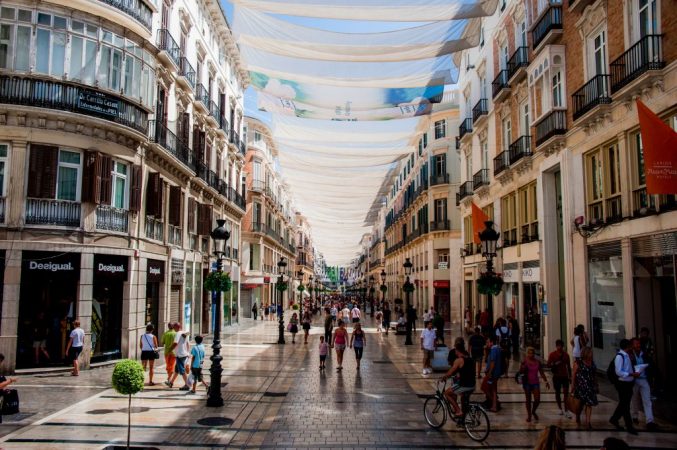 Málaga - España: países europeos