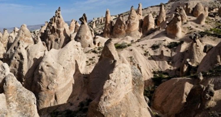 Capadocia, Turquía, destinos con similitudes a la superficie de la Luna