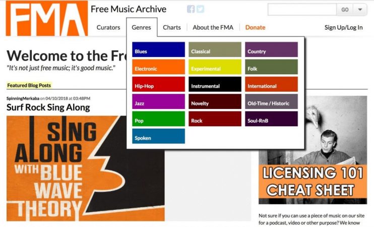 free music archive