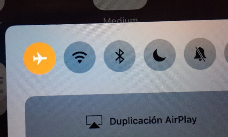 Modo avión - iPhone Siri